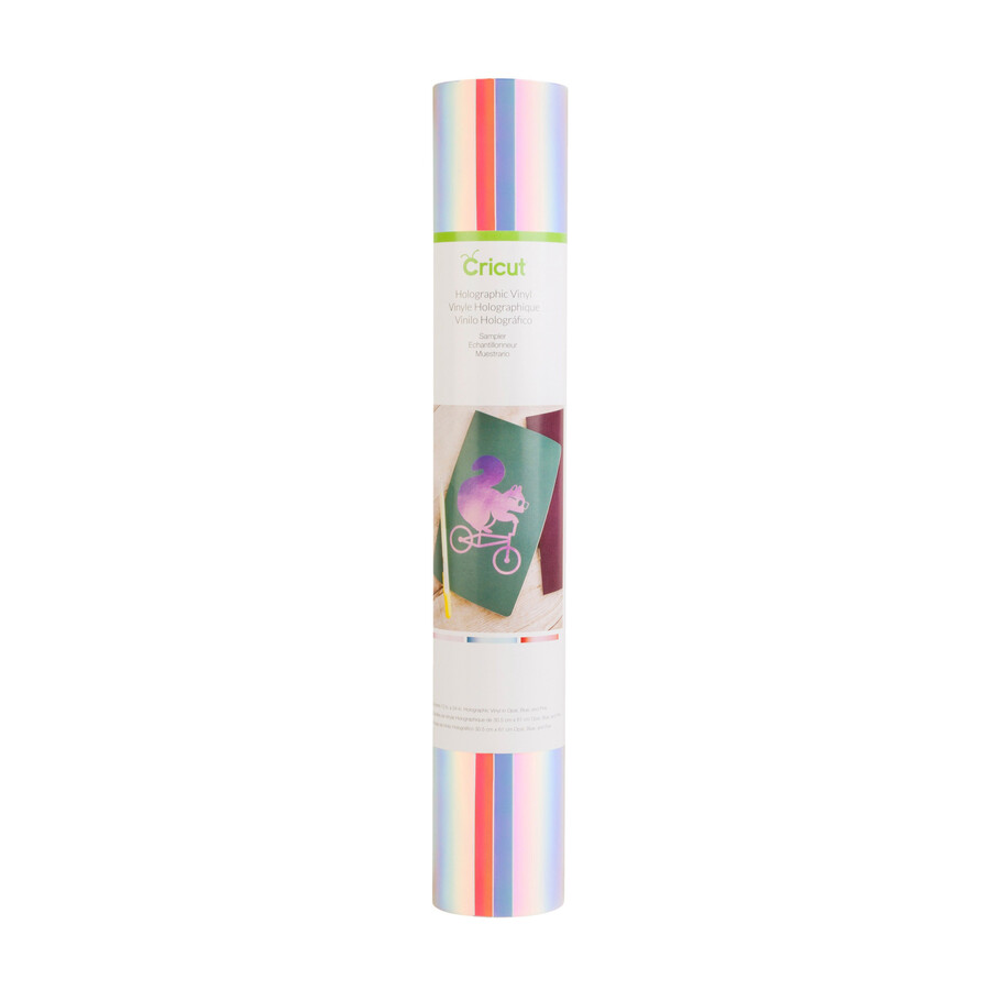 holographischer vinyl-sampler