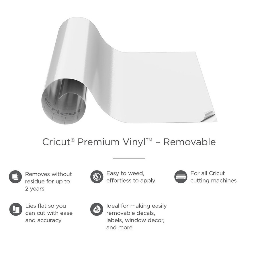 premium vinyl – abnehmbar weiß