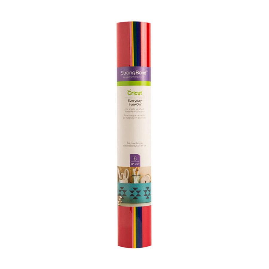 everyday iron-on probierset regenbogen