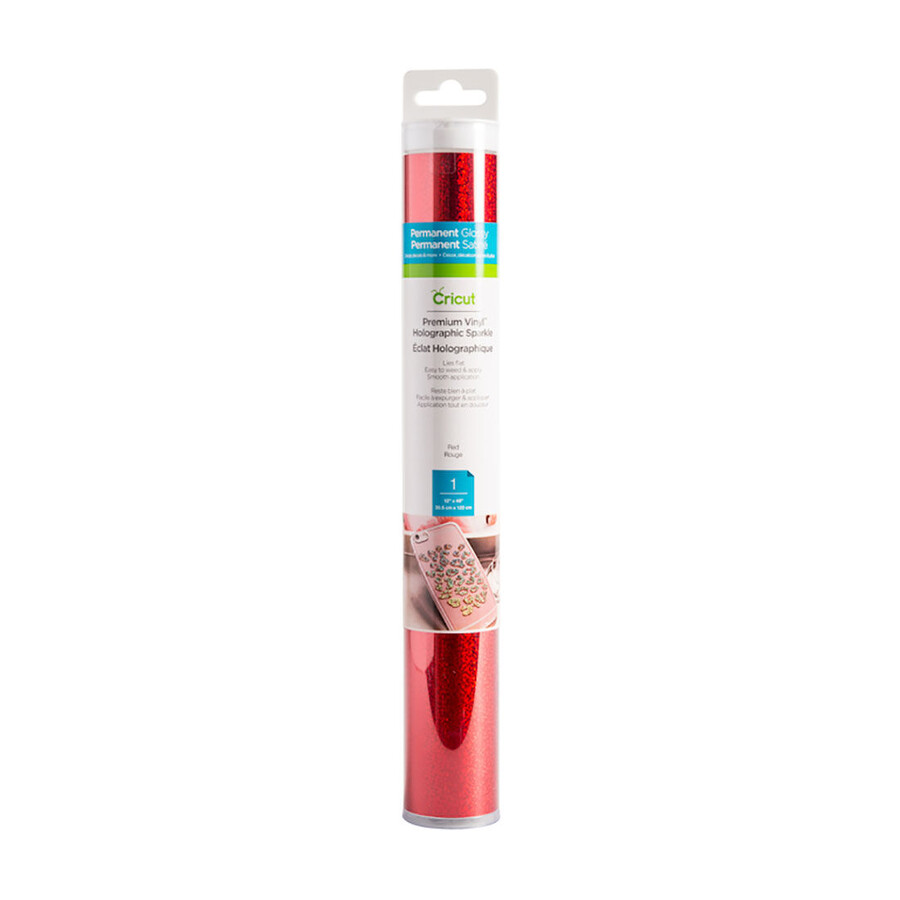 premium vinyl holographic sparkle – permanent rot