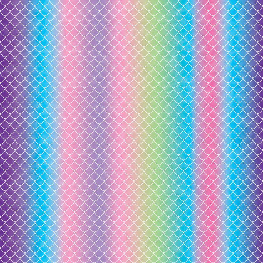 infusible ink transferfolienmuster meerjungfrauen-regenbogen