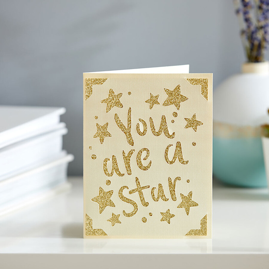cricut joy einlegekarten glitzer glamour-sampler 425 x 55