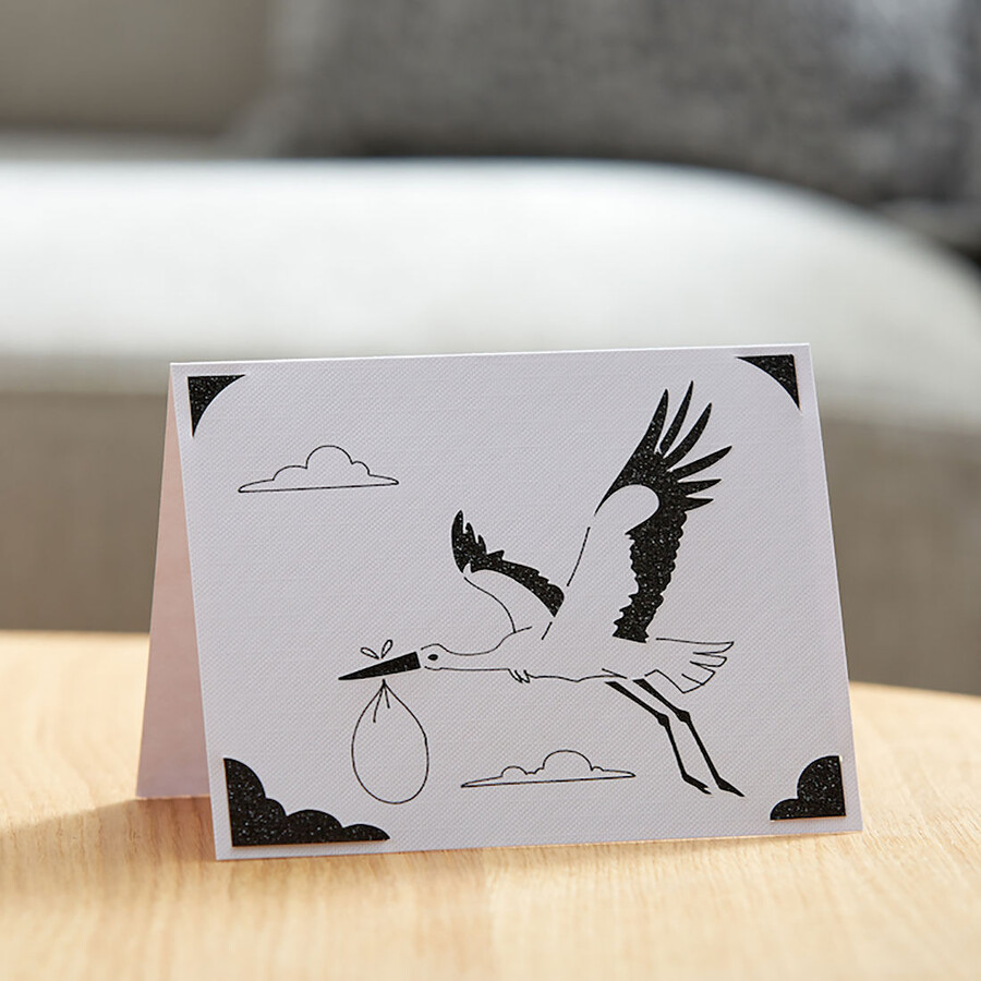 cricut joy einlegekarten glitzer glamour-sampler 425 x 55