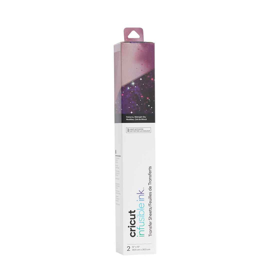 infusible ink transferfolienmuster mitternachtshimmel