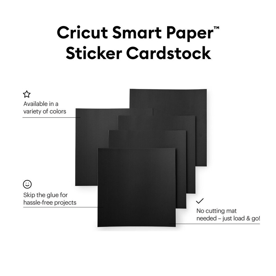 smart paper aufkleberkarton schwarz