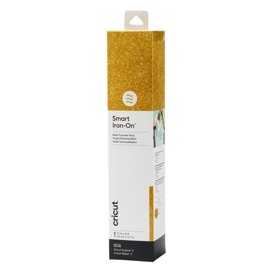 smart iron-on glitter 9 fuß