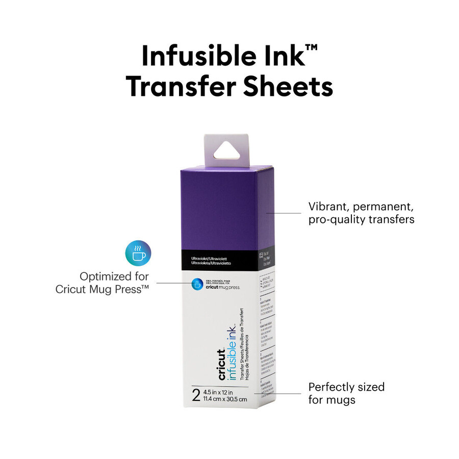 infusible ink transferfolien 2 stück