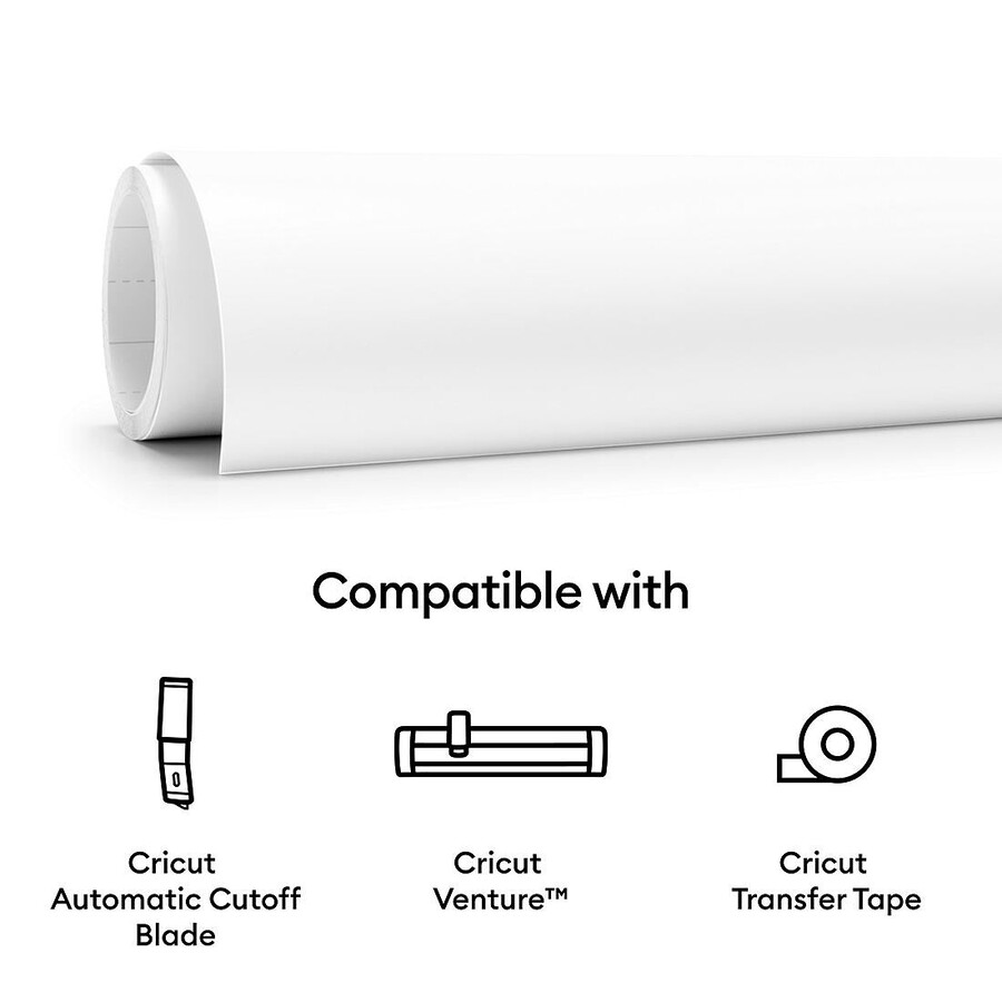 smart vinyl – abnehmbar weiß 21 fuß