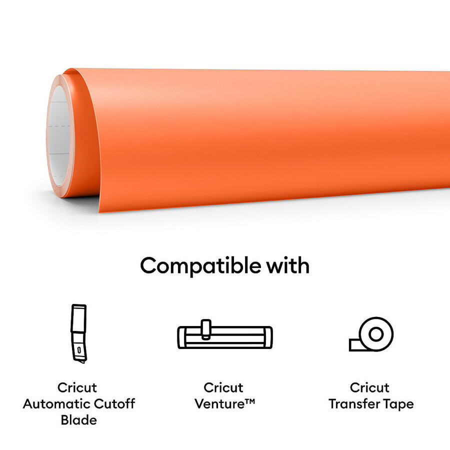 smart vinyl – abnehmbar orange 15 m
