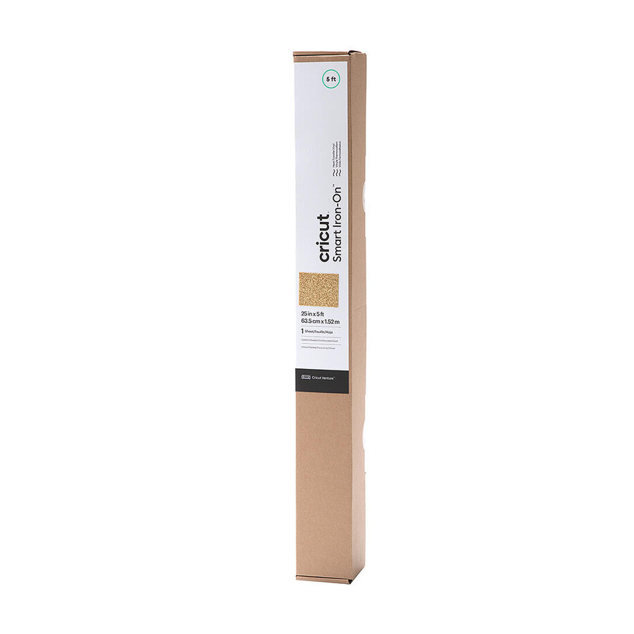 smart iron-on glitter gold 5 ft