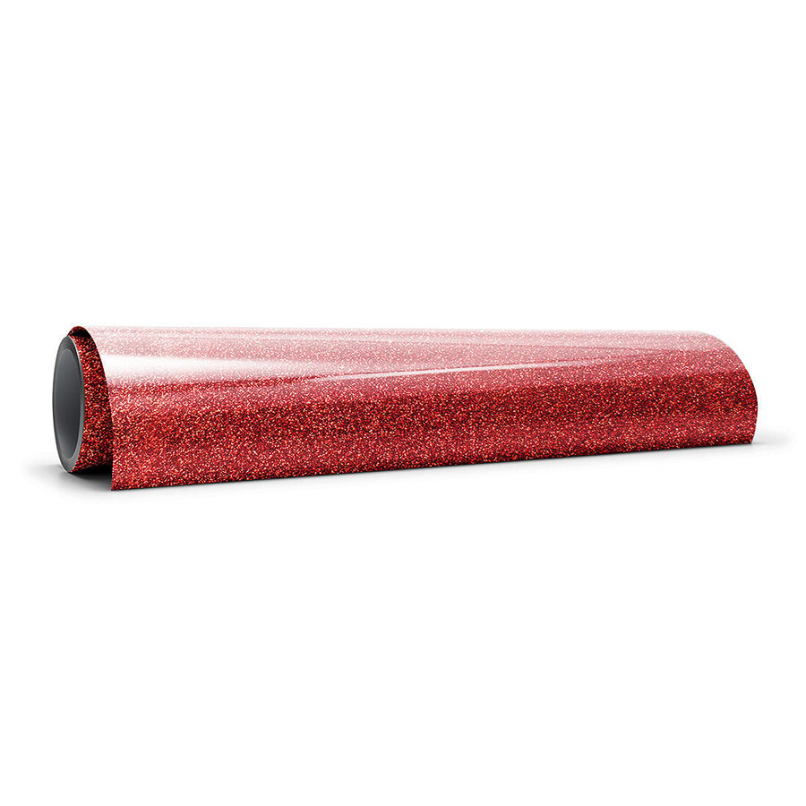 smart iron-on glitzer rot 15 m