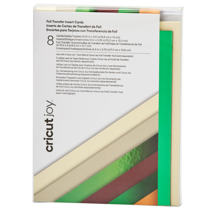 cricut joy folientransfer-einlegekarten cameron sampler - a2