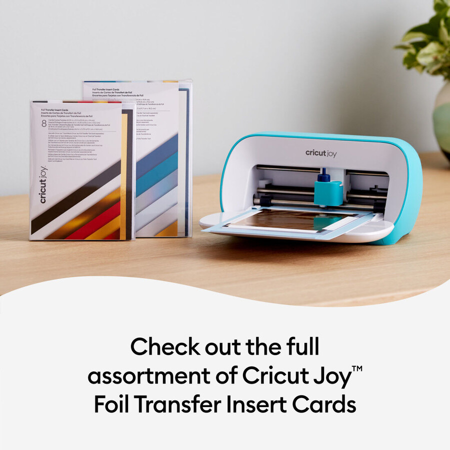cricut joy folientransfer-einlegekarten cameron sampler - a2
