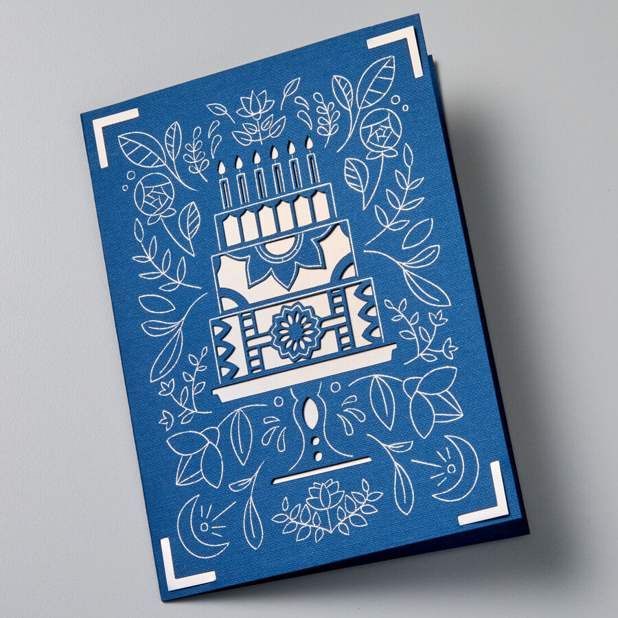 cricut joy folientransfer-einlegekarten forest grove musterkarte - a2