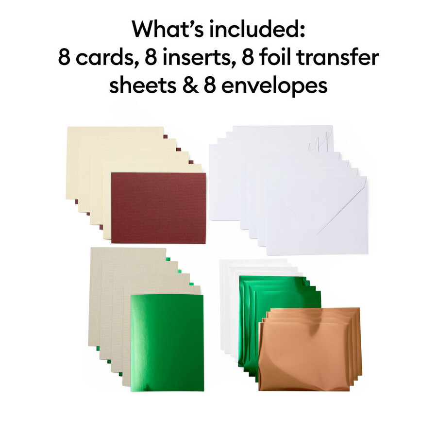 cricut joy folientransfer-einlegekarten cameron sampler – a6