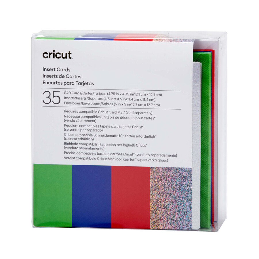 einlegekarten regenbogen-schuppen-sampler - s40 35 stück