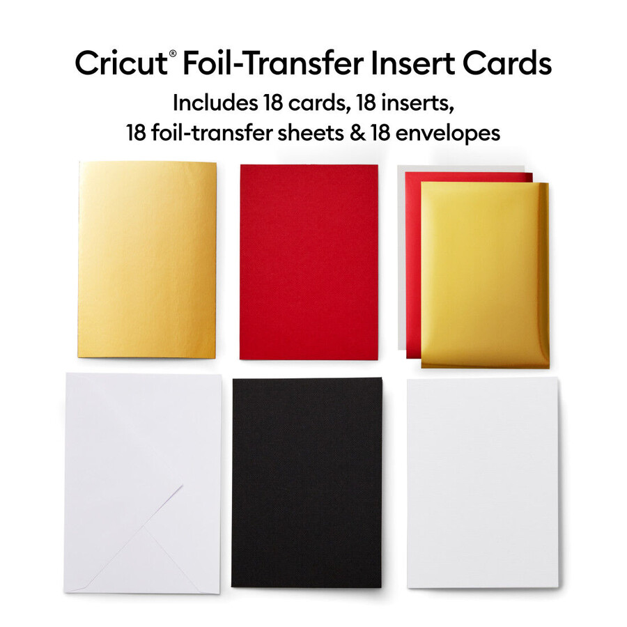 folientransfer-einlegekarten royal flush sampler - r10 18 stück
