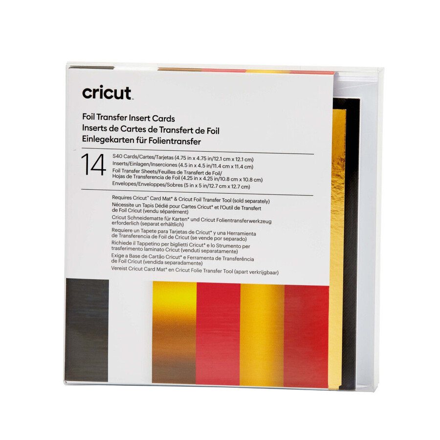 folientransfer-einlegekarten royal flush sampler - s40 14 stück