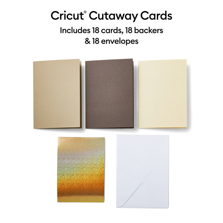 cutaway-karten neutrals sampler - r10 18 stück