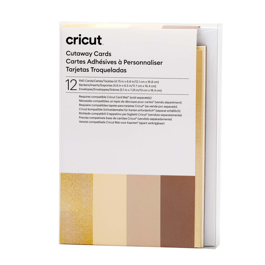 cutaway-karten neutrals sampler - r40 12 stück
