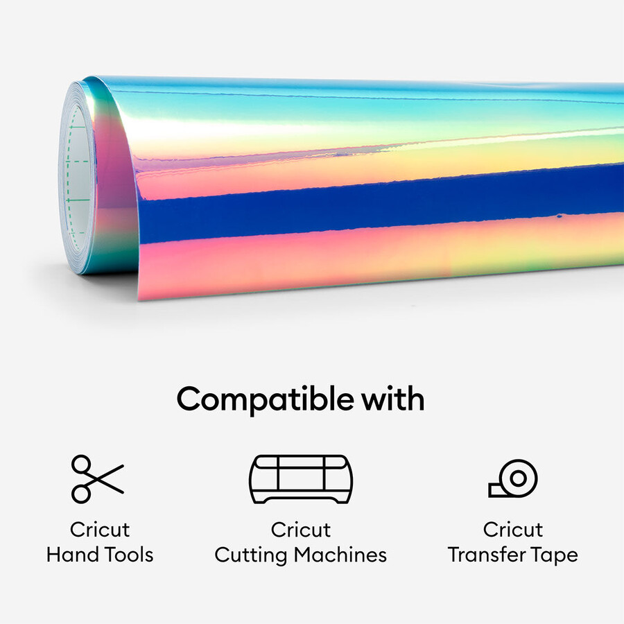 holografische vinylfolie – permanent 457 m blau