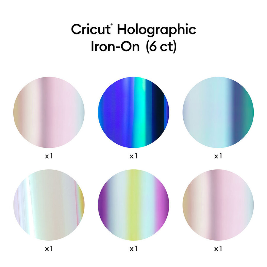 holographisches bügel-set ultimate 6 stück