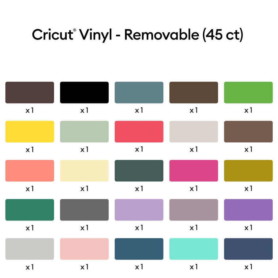 vinyl everything sampler - abnehmbare schallplatten 45 stück