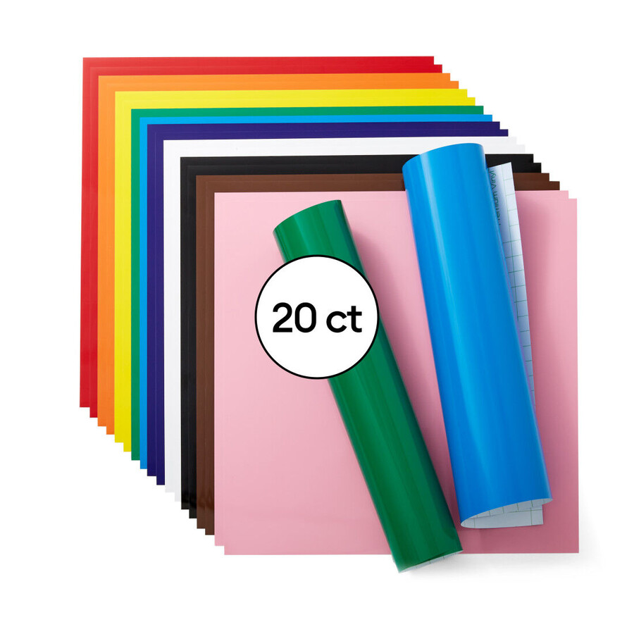 vinyl rainbow sampler - permanent 20 stück