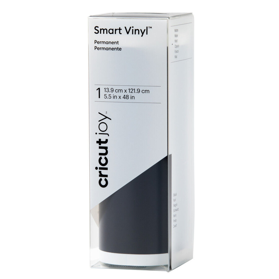 cricut joy smart vinyl – permanent schwarz