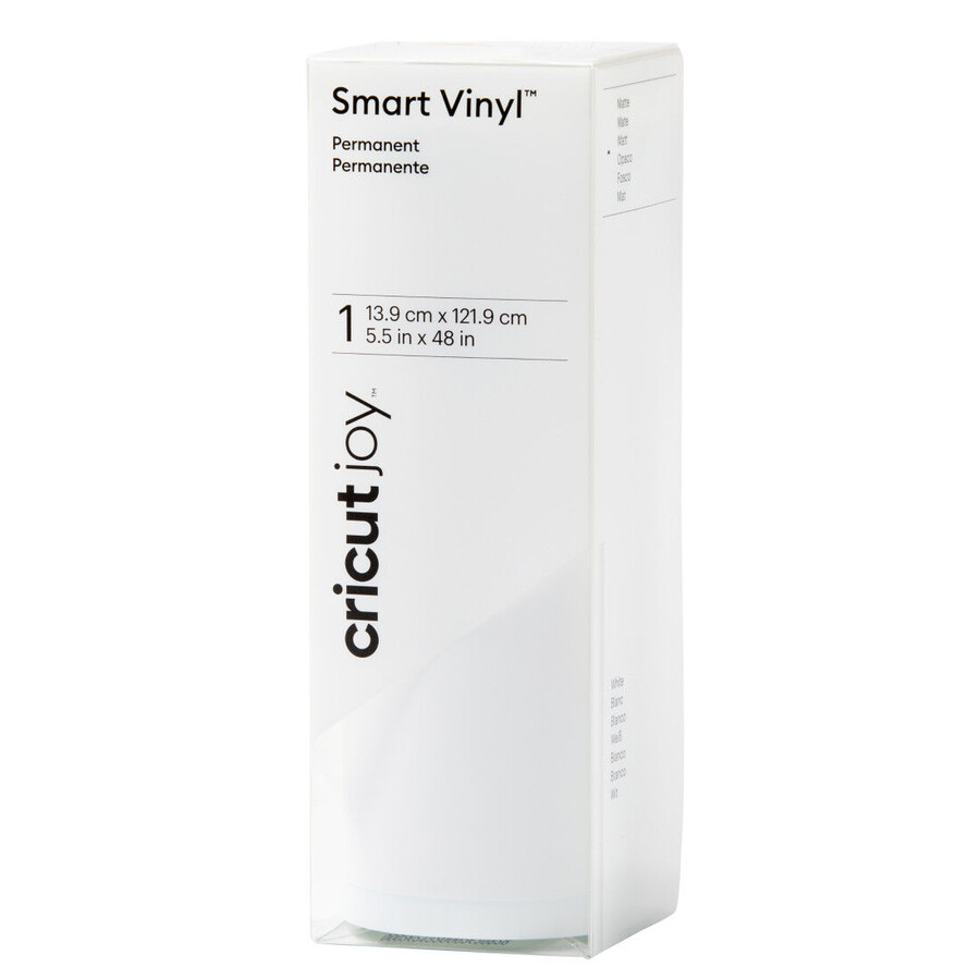 cricut joy smart vinyl – permanent weiß
