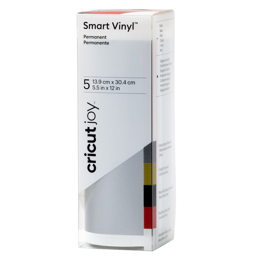 cricut joy smart vinyl – permanent elegant sampler