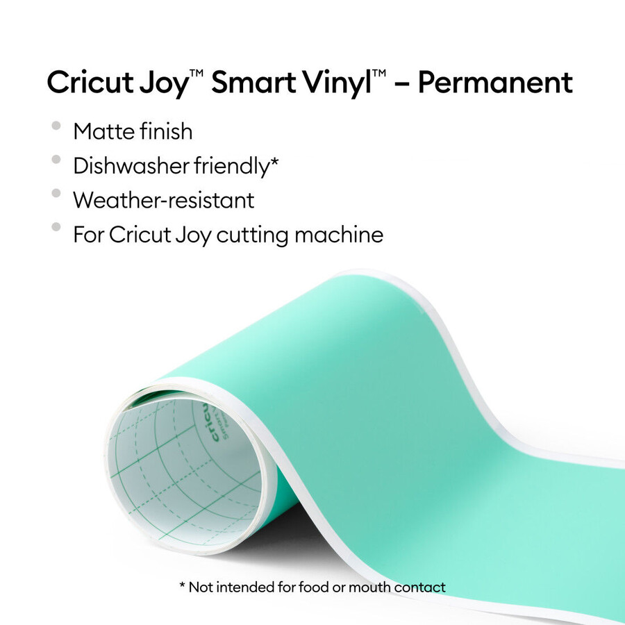 cricut joy smart vinyl – permanent mint