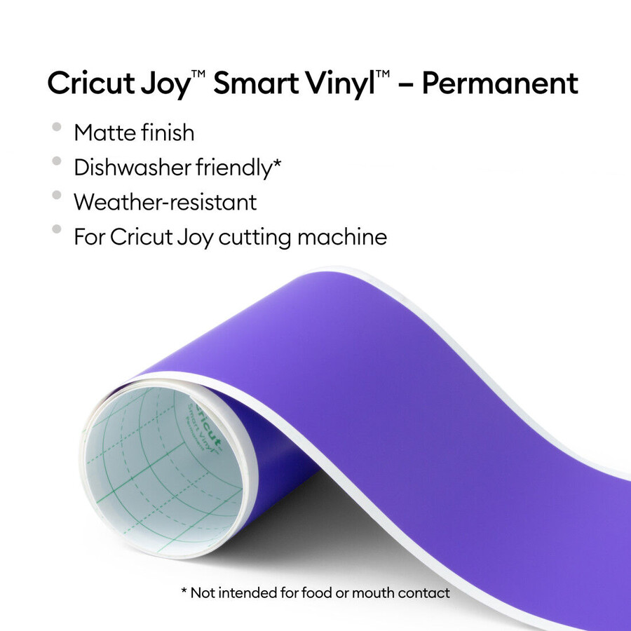 cricut joy smart vinyl – permanent lila