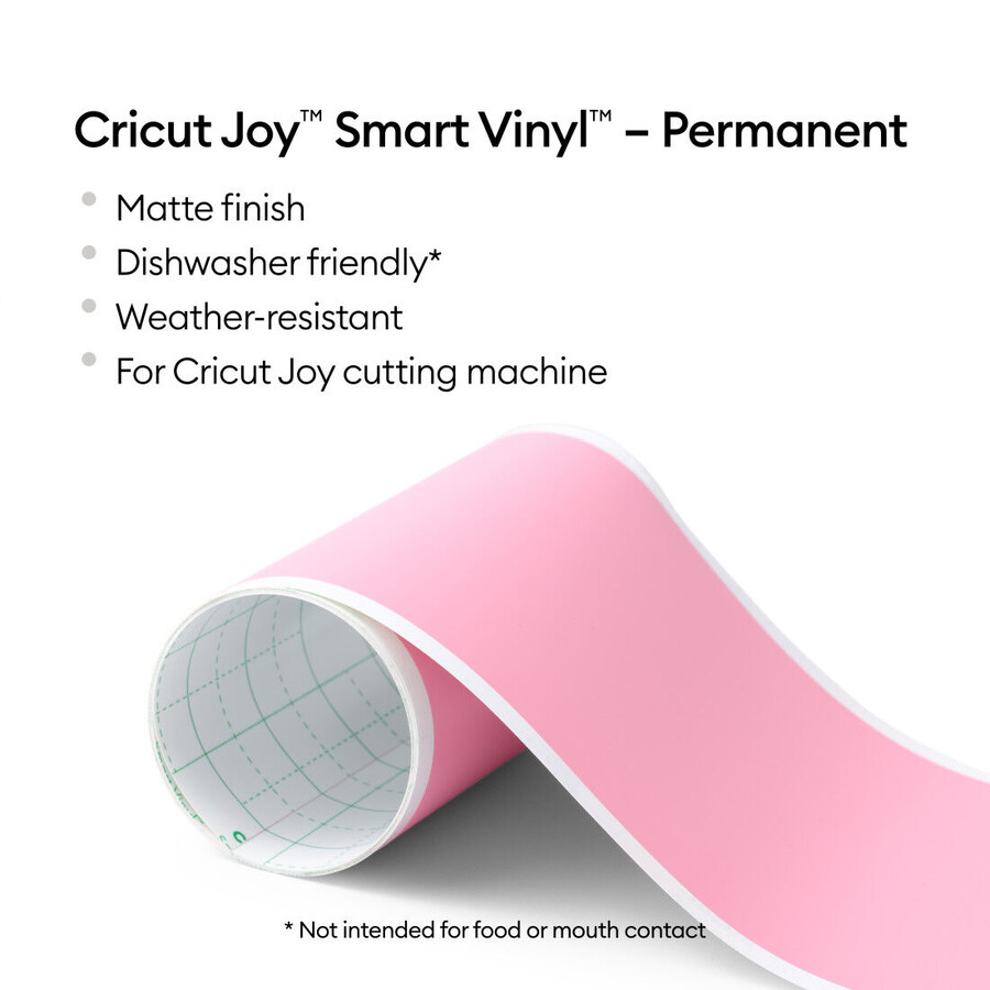 cricut joy smart vinyl – permanent hellrosa
