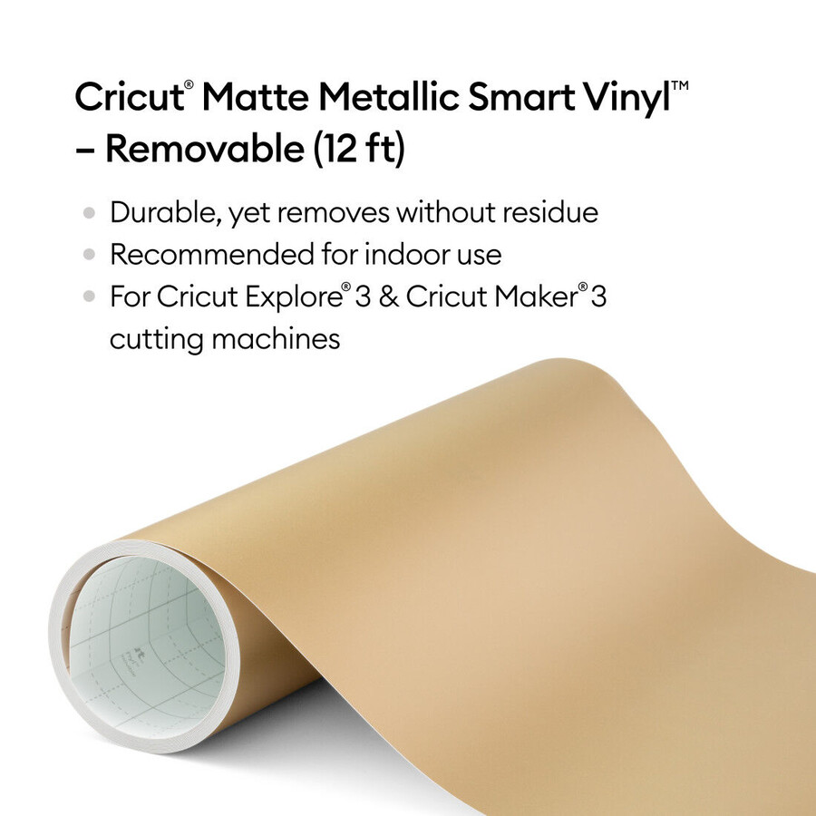 matte metallic smart vinyl – abnehmbar 366 m