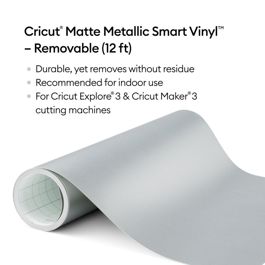 matte metallic smart vinyl – abnehmbar 366 m