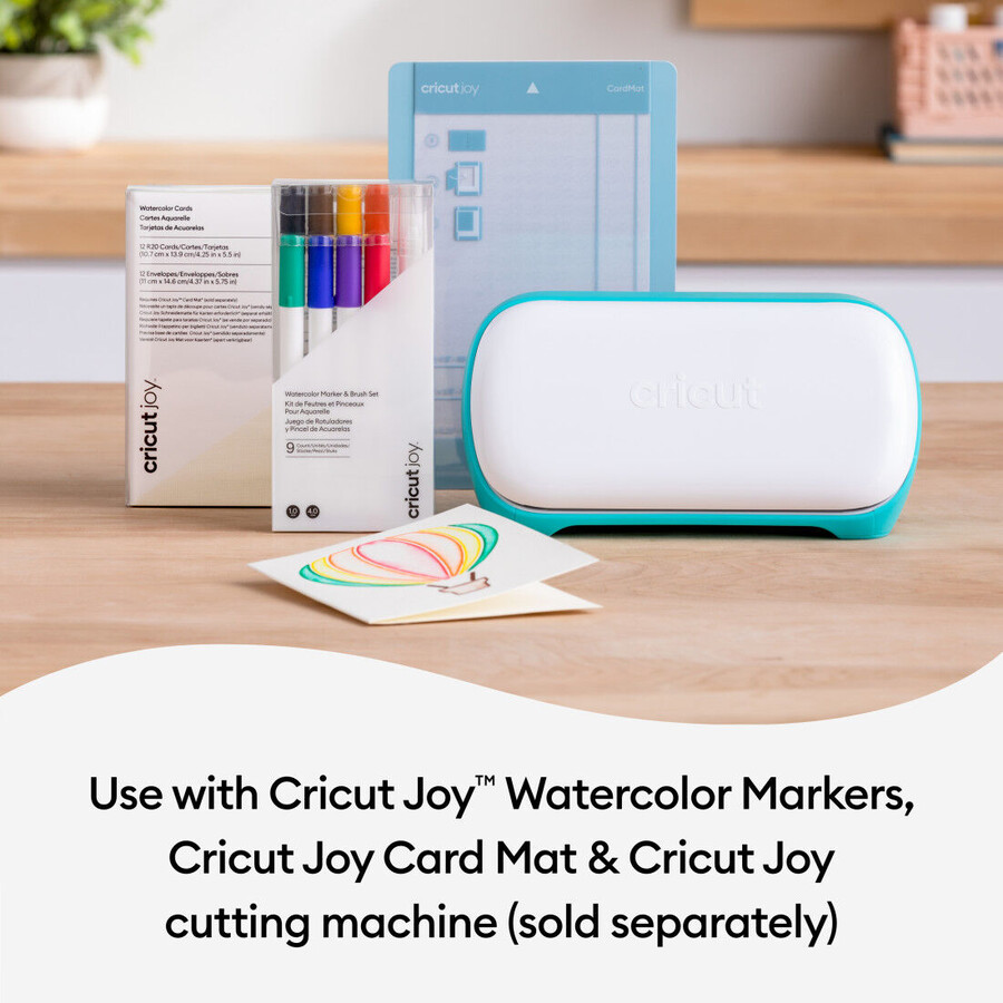 cricut joy aquarellkarten – r20 12 stück
