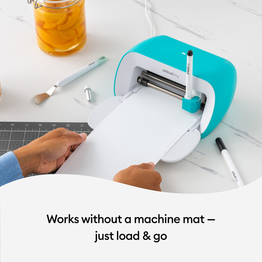 cricut joy smart label beschreibbare vinylfolie – abnehmbar transparent