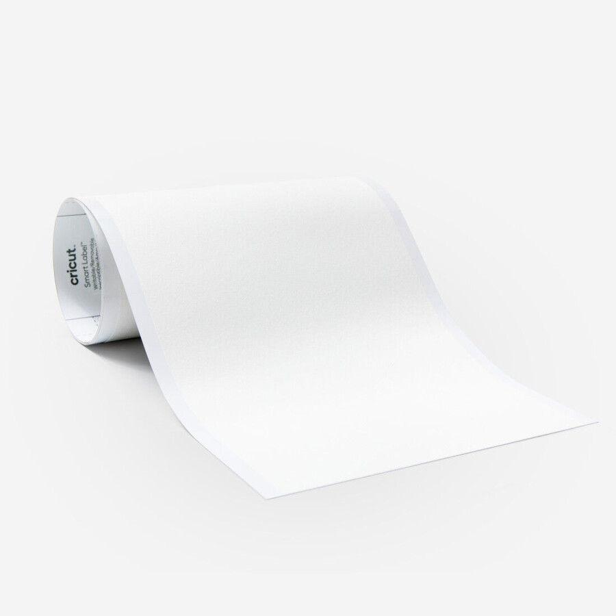 cricut joy smart label papier – wasserlöslich weiß