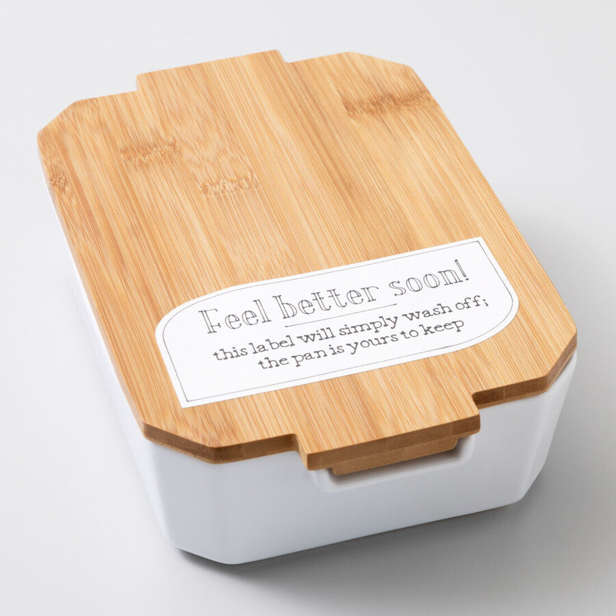 smart label papier – auflösbar weiß