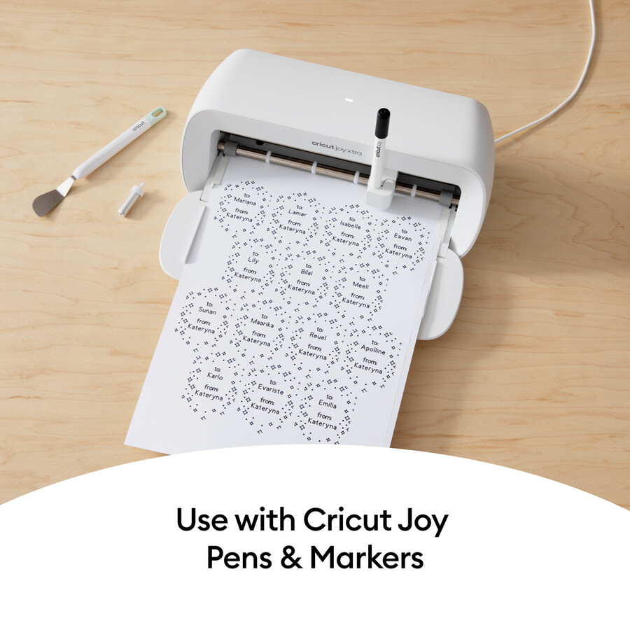 cricut joy xtra smart vinyl beschreibbare vinylfolie – abnehmbar 3 stück