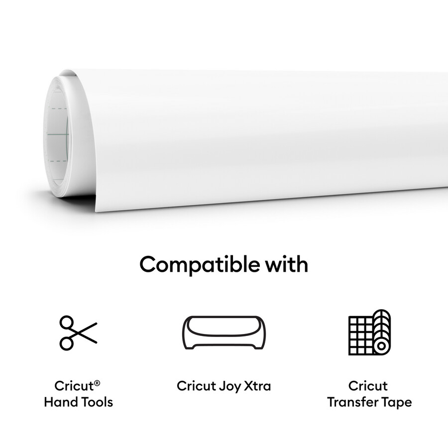 cricut joy xtra smart vinyl – abnehmbar 3 fuß