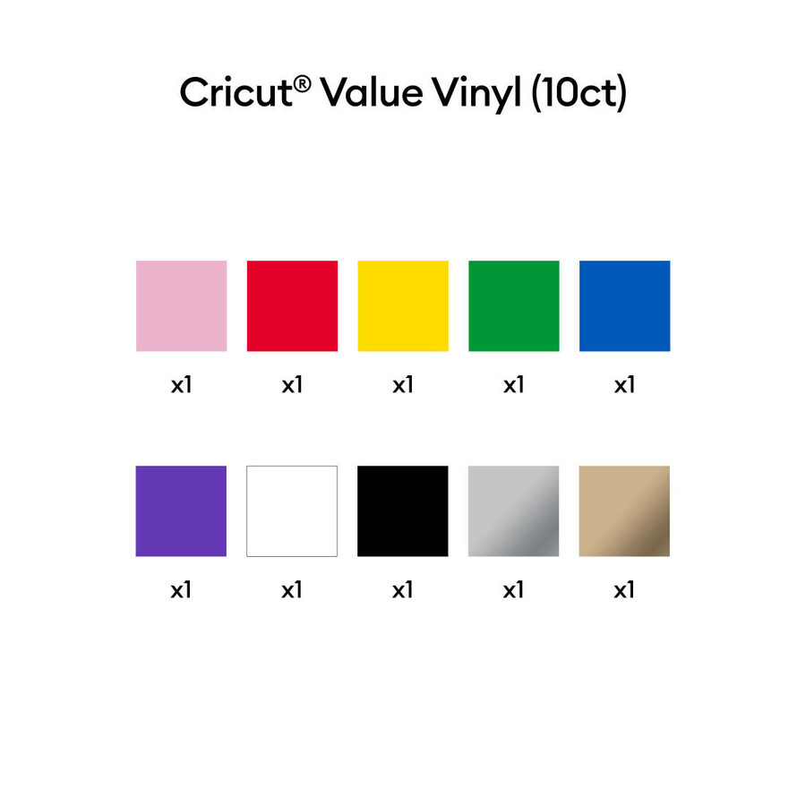 wertvolle vinyl-sets regenbogen-sampler 10 stück