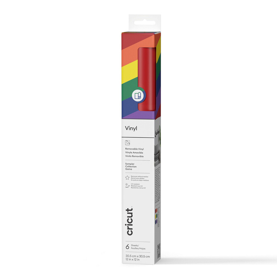 premium vinyl sampler regenbogen - abnehmbarmatt