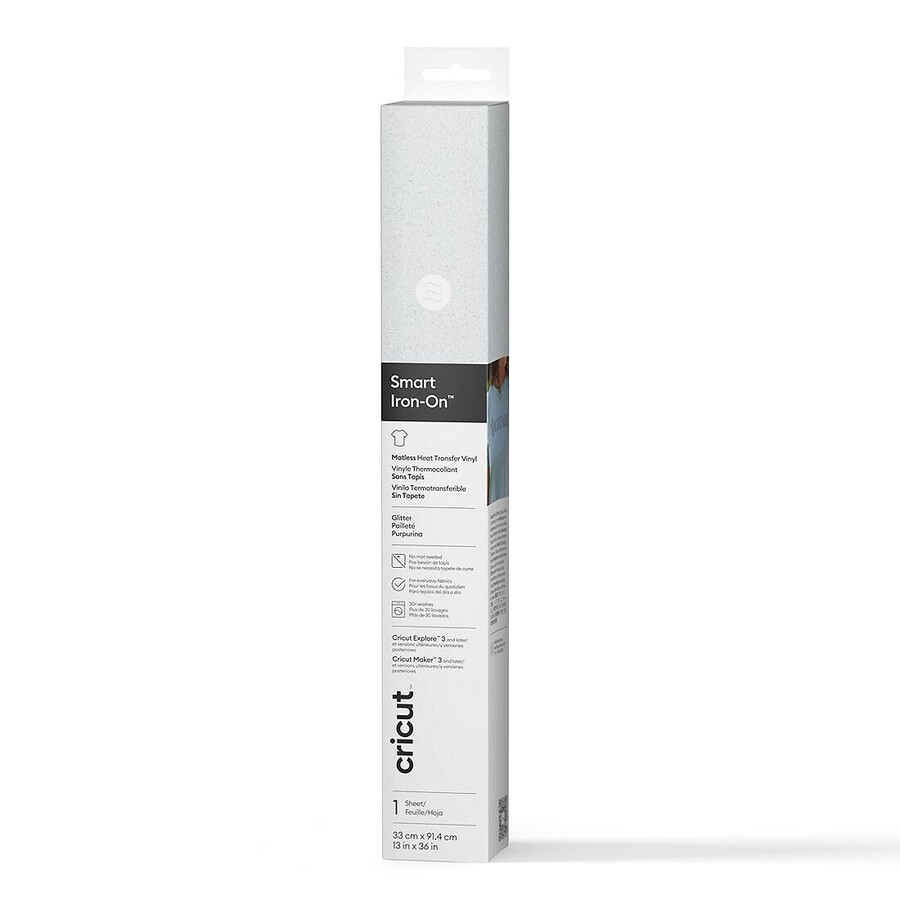 smart iron-on glitter 90 cm