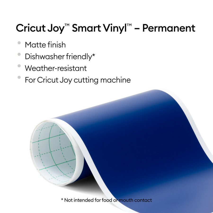 cricut joy smart vinyl – permanent blau