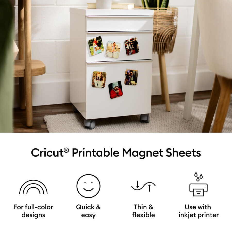 cricut bedruckbare magnetfolien – 85 zoll x 11 zoll 8 stück