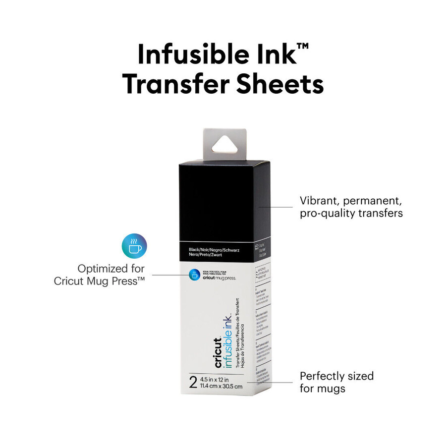 infusible ink transferfolien 2 stück