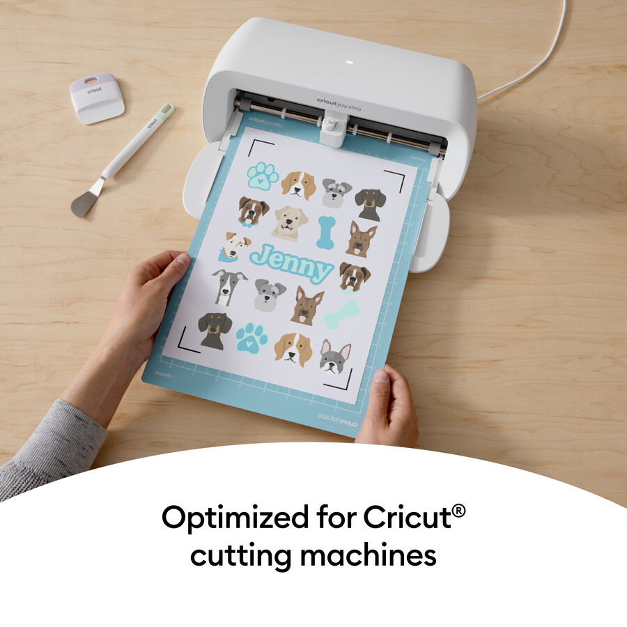 cricut druckbares wasserfestes aufkleber-set – 85 zoll x 11 zoll 20 stück