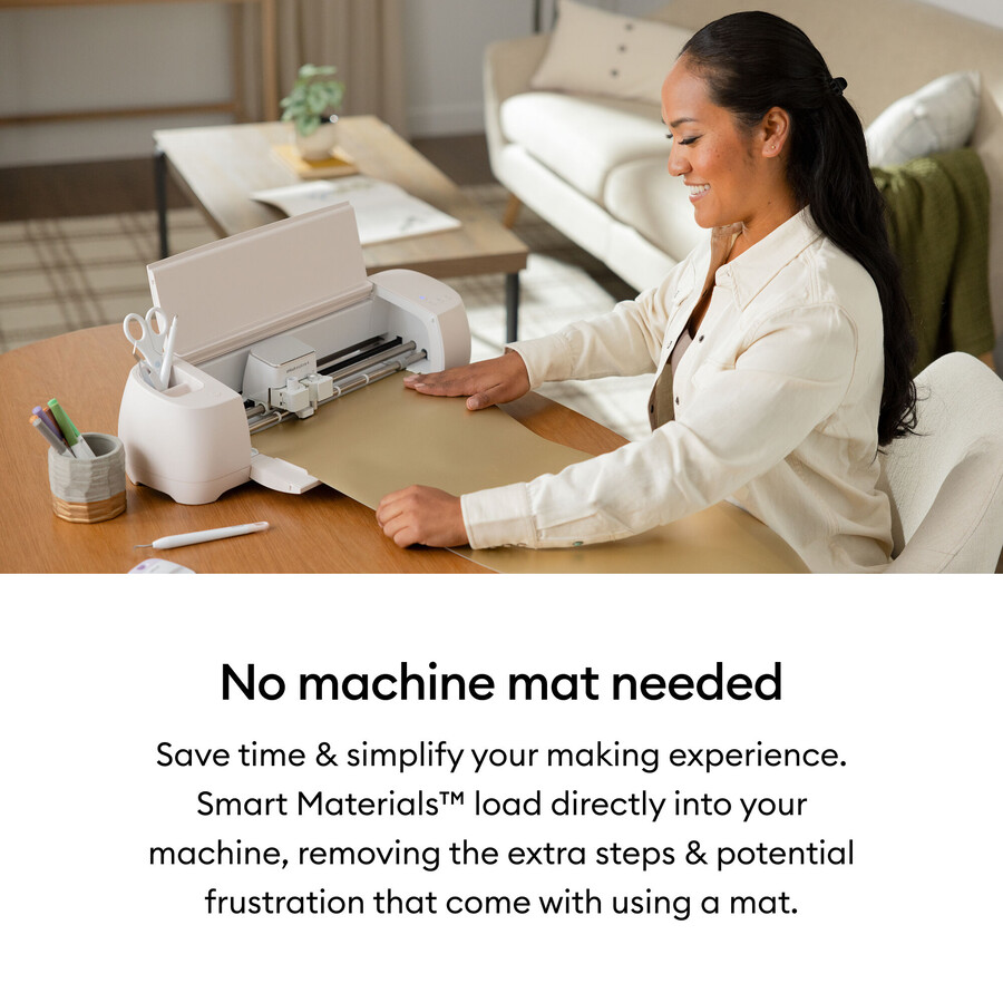 cricut smart vinyl mattelose permanente vinylfolie farbmuster – 13 zoll x 12 zoll 20 stück